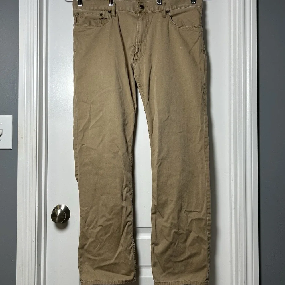 Polo Ralph Lauren 650‎ Straight 100% Cotton Khaki Chinos Light Academia Style